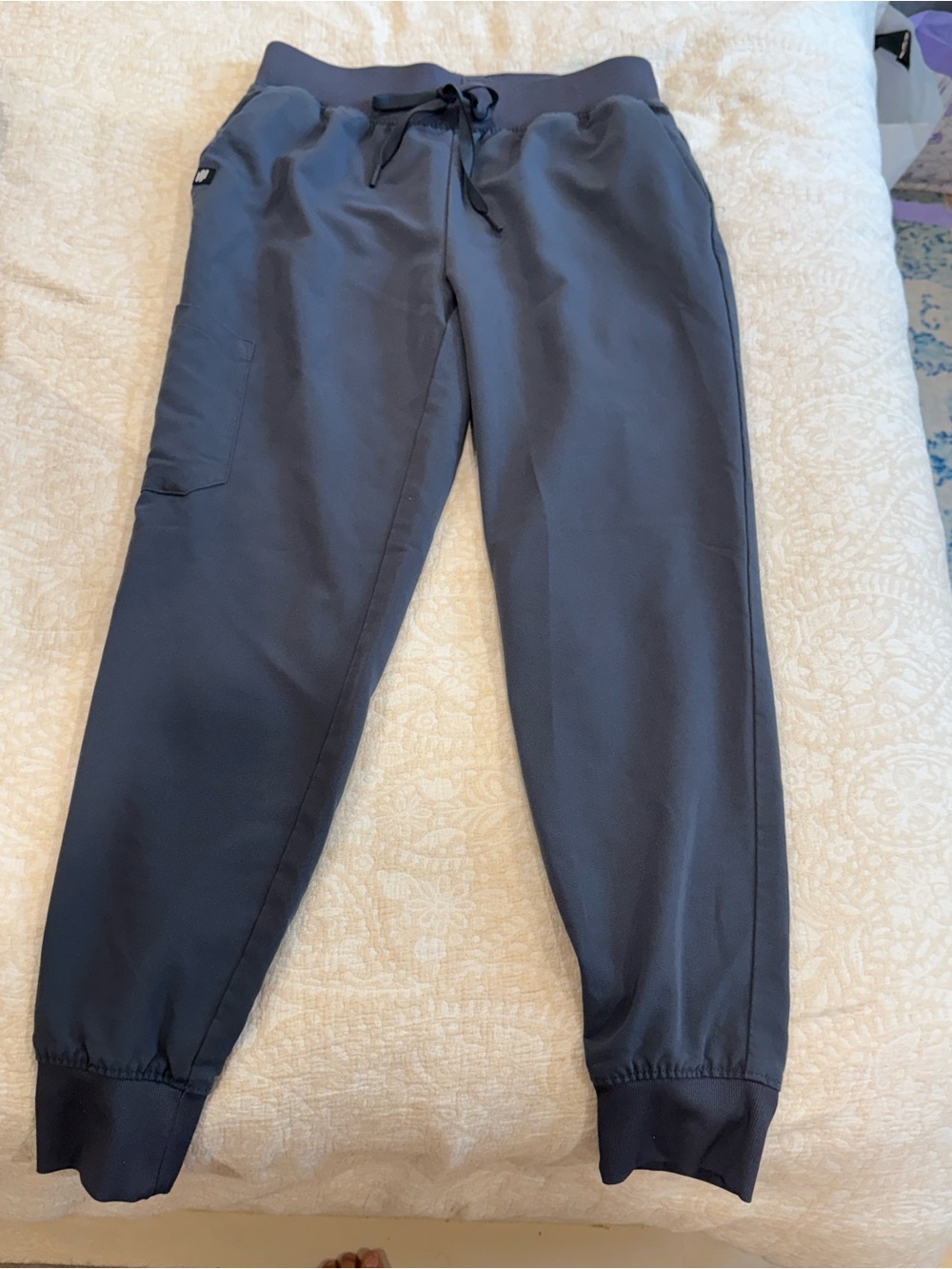Jaanuu Jogger Scrub Pants XS Petite Carbon Gray